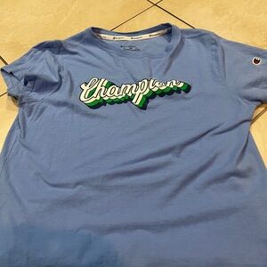 Champion Light Blue Tee